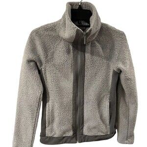 The North Face Jacket Womens Small Full Zip Fleece Gray Athletic gorp hiking